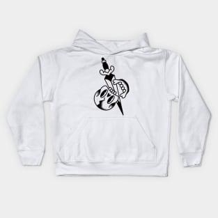 Skull and dagger Kids Hoodie